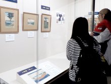 広重、北斎と名所巡り　「浮世絵にみる上総・安房」展　木更津