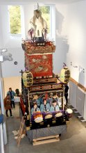 江戸「天下祭」の山車登場　保存町会タッグで復元　佐倉、１９日まで