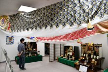 商家に伝わる五月人形紹介　佐原おかみさん会　１８日まで、ワークショップも