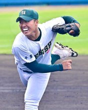 公式戦初登板で好投伊藤　専大松戸　第７８回春季千葉県高校野球大会　決勝