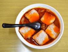 母継ぐ勝浦タンタンメン　真っ赤なスープ特徴　はらだ富里店（富里市）　【房総ラーメン図鑑　ＰａｒｔⅡ】（７）