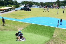 大型公園の誕生祝う　２１００人、ステージや食満喫　南房総・なみはらくじらパーク