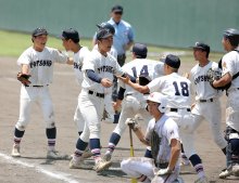 四街道、木更津総合下し８強　全員でピンチ切り抜ける　第１０７回全国高校野球　千葉大会　第１２日　#熱球千葉