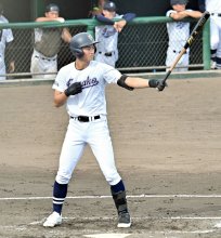 骨折から懸命に復帰　県船橋　第１０７回全国高校野球　千葉大会　第１０日