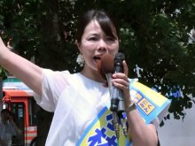 小林さやか氏（４１）　国民新　現役世代支え手取り増　【参院選ちば２０２５・立候補者の第一声】