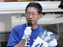 小笠原裕氏（６２）　諸新　家庭を守るため国政へ　【参院選ちば２０２５・立候補者の第一声】