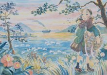 漫画家生活振り返る　こうの史代さん原画など展示　１０月２日まで佐倉市立美術館