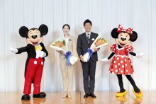 パークの魅力広く発信　新アンバサダーに亀田さん、浜中さん　東京ディズニーリゾート