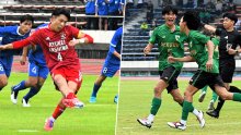 流通経大柏×専大松戸　１６日決勝　全国高校サッカー千葉県大会