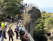 “クマなし県”注目度アップ　鋸山や紅葉スポット人気　観光客「ここなら安心」