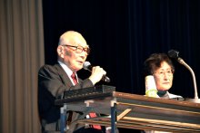 人類と核兵器、共存は不可能　被団協田中さん、児玉さん訴え　紛争続く世界に危機感　四街道でつどい　【戦後８０年ちば】