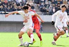 【速報】流通経大柏８強進出　大分鶴崎に５―１逆転勝ち　金子ハットトリック　第１０４回全国高校サッカー選手権