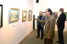 ３４作品新春の訪れ彩る　千葉市中央区きぼーる　平成美術会が展覧会