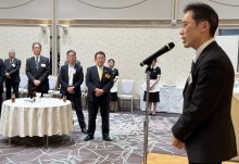 「第２の開港効果全県に」　千葉政経懇　懇親会で黒野副知事