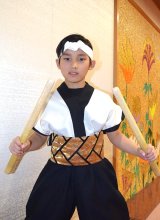 元気や感動を届ける　和太鼓団体で日本一　船橋市立小室小４年　星川颯太さん（９）　【ひと模様】