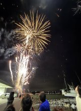 教訓刻み「祈りの花火」　追悼の１００発、夜空焦がす　富津　【東日本大震災ちば１５年】