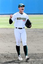 及第点７回零封　専大松戸の畠山、公式戦初登板　第７９回春季千葉県高校野球