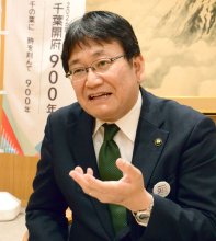 ダイナミックな歴史「財産」　未来の展望描く節目に　神谷俊一市長に聞く－千葉市の現在地と将来像　千葉開府９００年　【インタビュー】