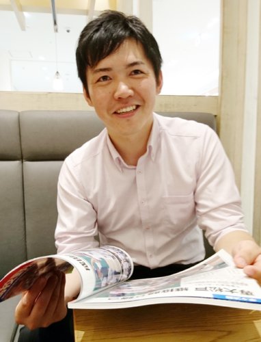 現在は会社員の中川諒。「黎明に勝った１８歳の誕生日は一生忘れない」＝神奈川県内