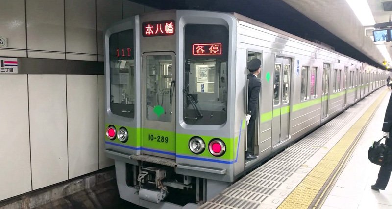 千葉県内区間で唯一、地下を走る新宿線