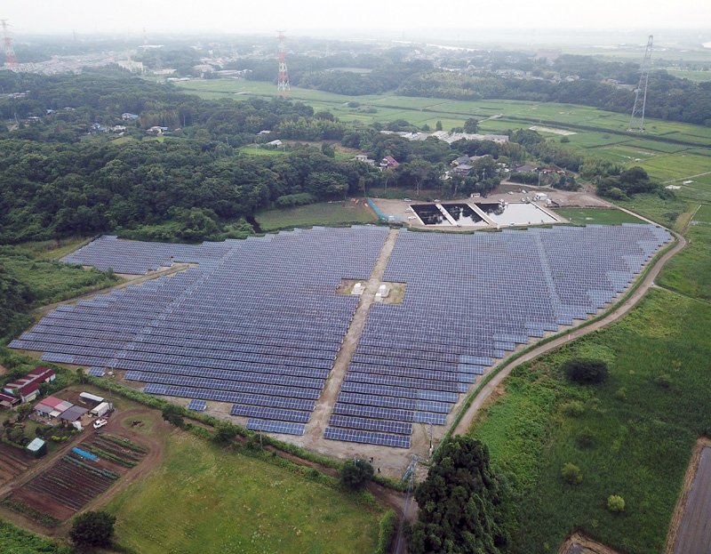 学内全電力、ソーラーで　国内初、相当分を発電　他大にノウハウ提供も　千葉商科大