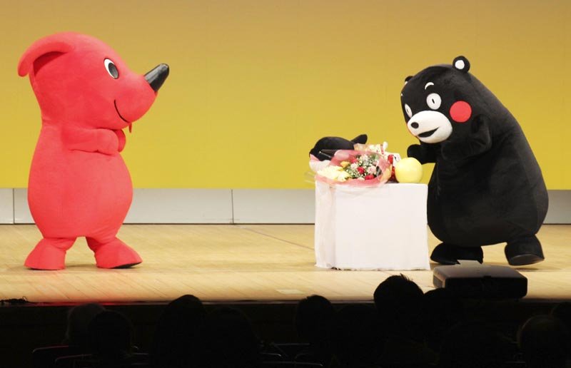 チーバくん誕生日にご当地マスコット集結　くまモン、ぐんまちゃんらお祝い