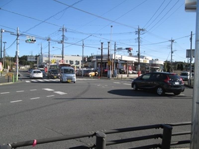 房総縦断の国道２９７号と横断の４０９号の交差点