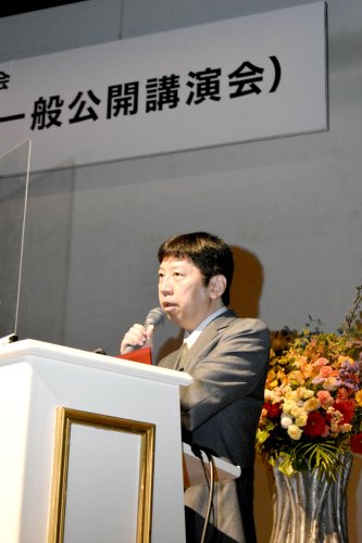 藤井棋士の師匠、杉本昌隆さんが講演