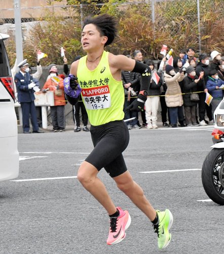 順大１０位、中院大１８位　箱根駅伝　第１日