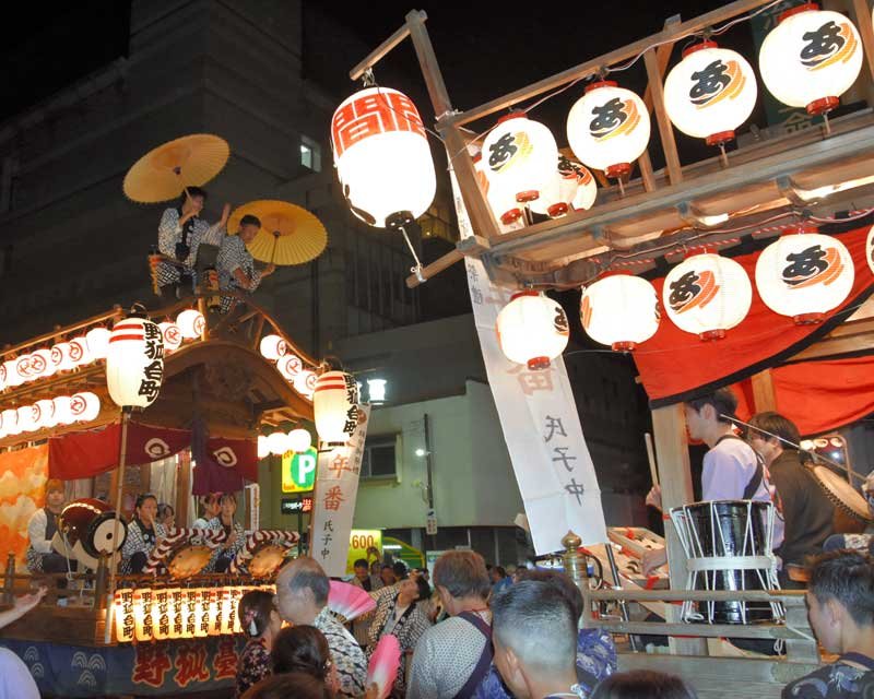 佐倉の秋祭り開幕　城下町に江戸の息吹　１３日まで３日間
