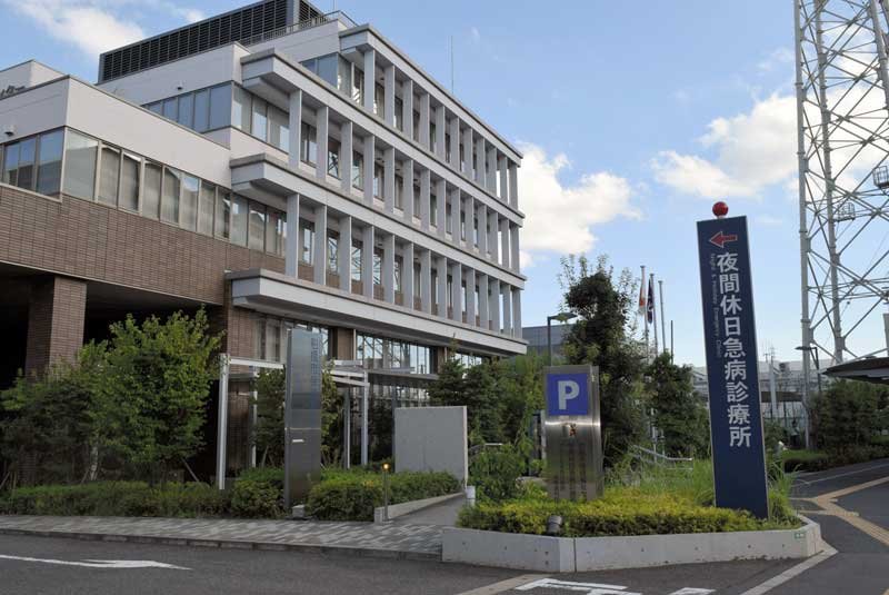 遺体が置き去りにされた船橋市夜間休日急病診療所＝９月、船橋市北本町１