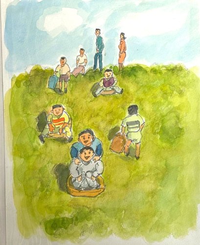 流山のかるた４種一堂に　原画複製３０点展示　利根運河交流館
