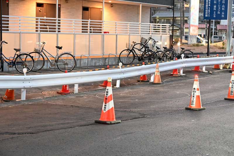 【速報】習志野の下水管で漏水　国道１４号、一部で片側通行規制