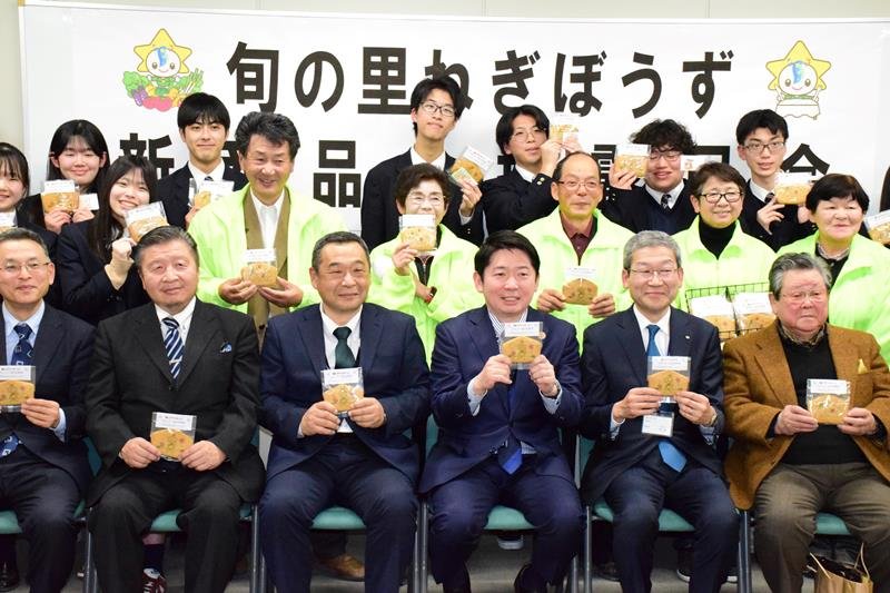 「ほんのう絵馬クッキー」完成　高校生発案、直売所で販売へ　新グルメお披露目　茂原
