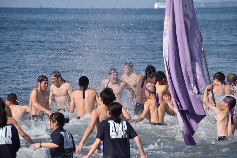 「館山湾寒中水泳大会」廃止　新春の風物詩、７８回で幕　安全管理、天候リスク考慮