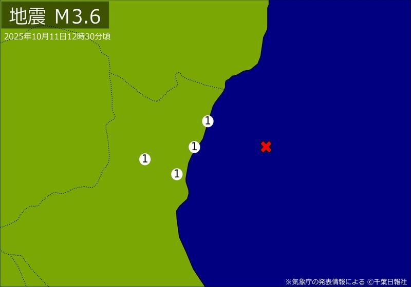 震度分布図