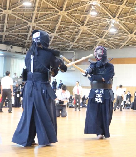 白熱した試合が繰り広げられた＝千葉市稲毛区
