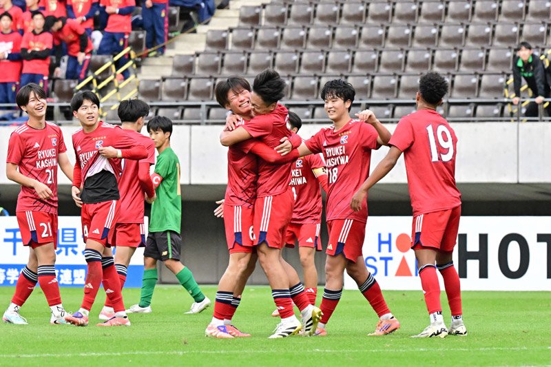 【速報】流通経大柏２年連続９度目Ｖ　延長戦で２―１、専大松戸を下す　全国高校サッカー選手権千葉大会