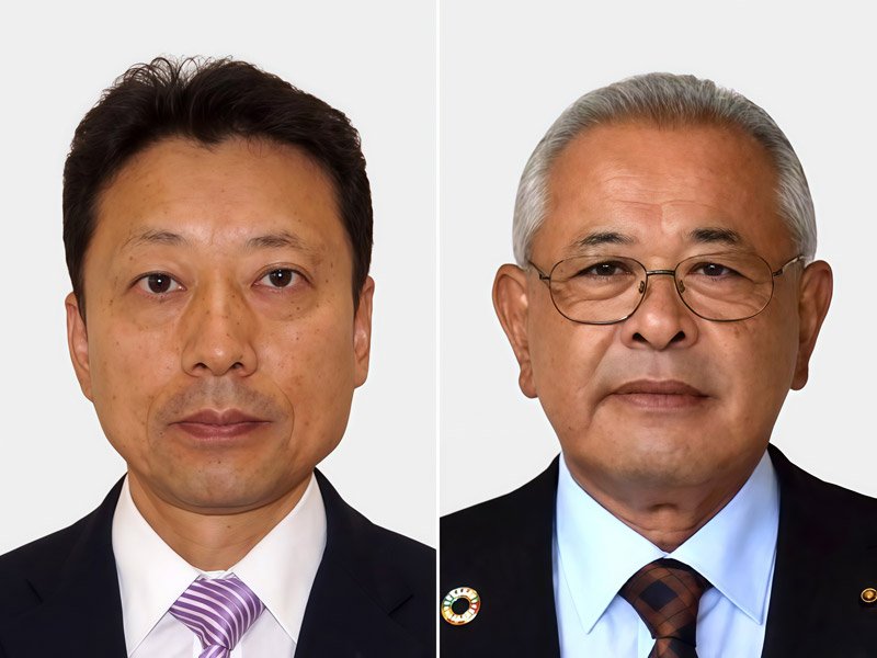 （左から）都祭広一氏、増田正義氏