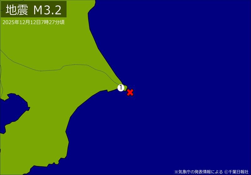 震度分布図