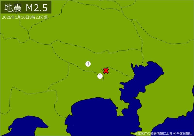震度分布図