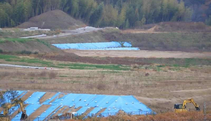 共生バンクが開発工事の計画用地としている成田市小菅地区の土地