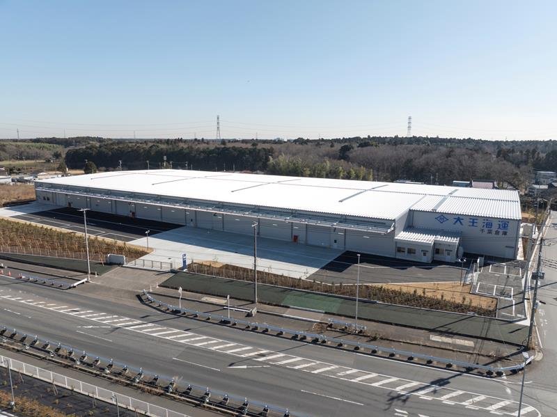 大王海運が千葉市若葉区に開設した倉庫（同社提供）

