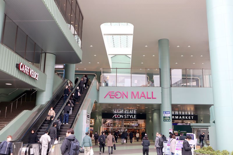 １８日に開業するイオンモール津田沼サウス＝１６日、習志野市
