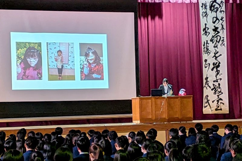 次女失った遺族が訴え　「優しさ持って運転を」　土気高