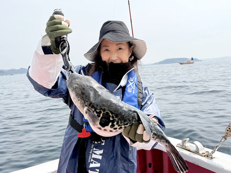 釣果厳しくとも楽しく　館山トラフグ釣り大会　【フィッシングリポート】