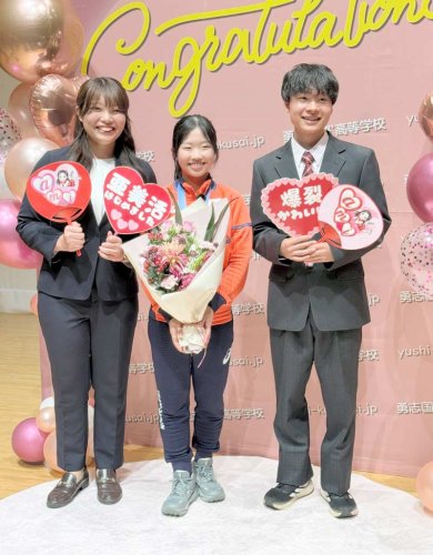 銅メダル中井亜美選手「より成長した姿見せたい」　祝賀会で抱負　流山
