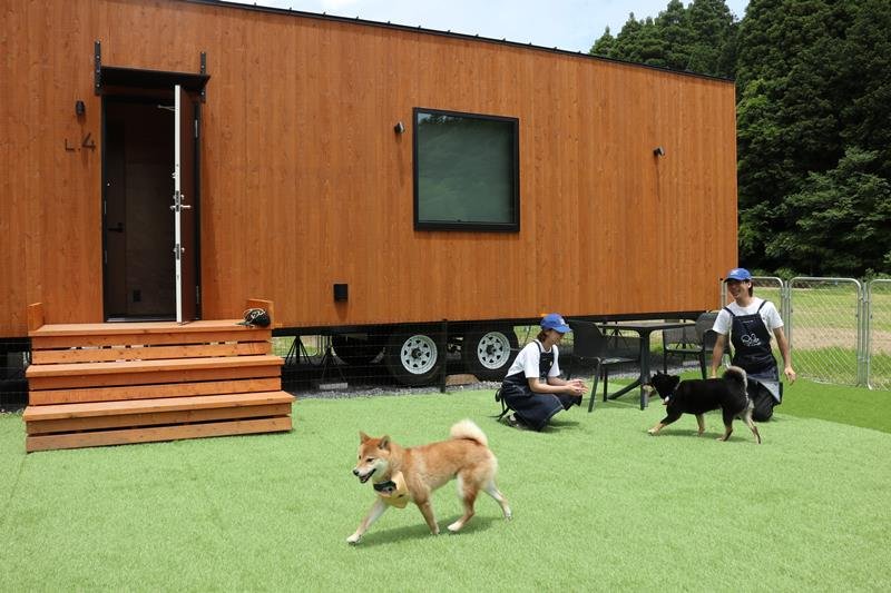 愛犬と泊まれる新リゾート誕生　旧ひめはるの里跡地に「ラフラフ千葉」　茂原