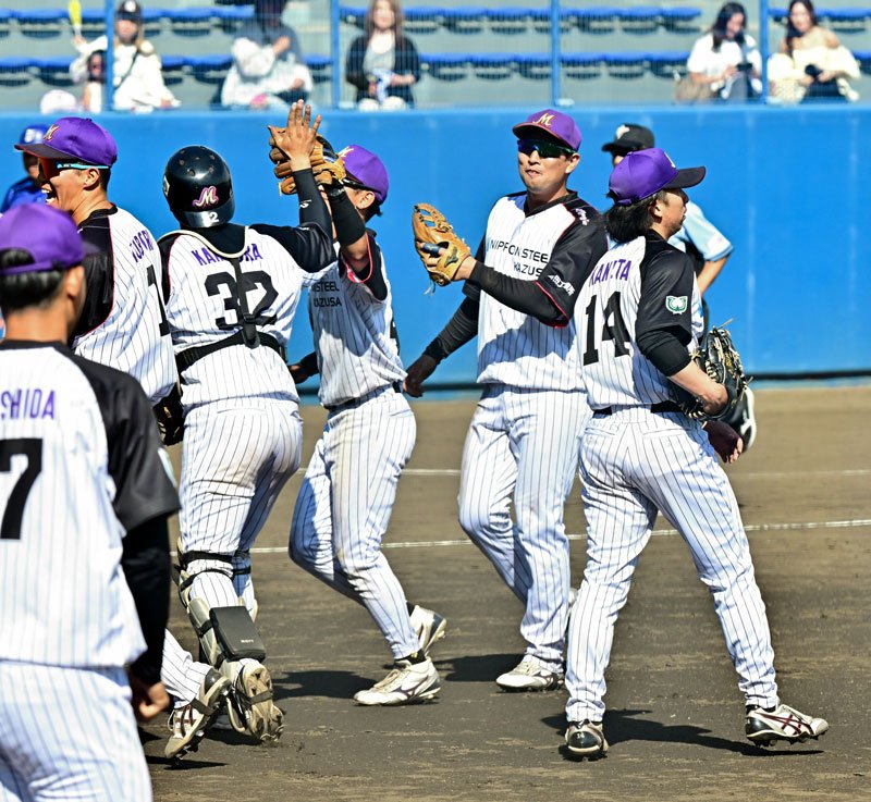 【速報】かずさマジック２大会連続Ｖ　９－６でＪＦＥ東下す　都市対抗野球千葉県大会２次予選決勝　ハナマウイが南関東第３代表