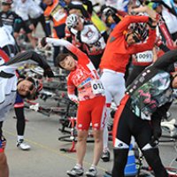雄大な景色潮風受けて　８７０人が１０９・５キロ力走　【ツール・ド・ちば２０１４】